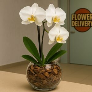 Orquídea no Aquário