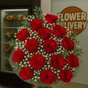 Rosas Vermelhas Médio
